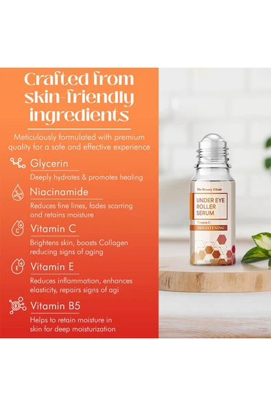 The Beauty Elixir Vitamin C Göz Altı Roller Serum 50ML - Resim 4