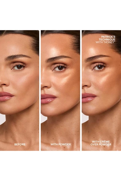 Patrick Ta Major Glow Creme & Powder Transparan Aydınlatıcı İkilisi Honey 2x5GR - Resim 3