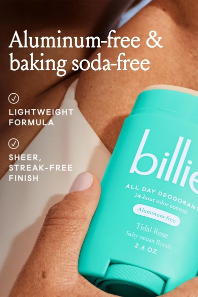 Billie Tidal Rose Alüminyumsuz Stick Deodorant 74GR - Resim 4