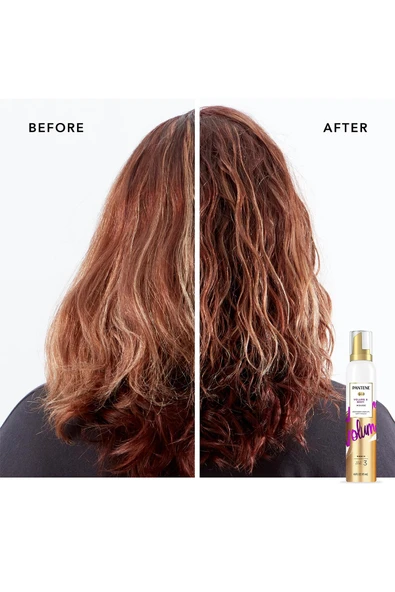 Pantene Pro-V Hacim ve Dolgunluk Sağlayan Saç Köpüğü 187GR - Resim 3
