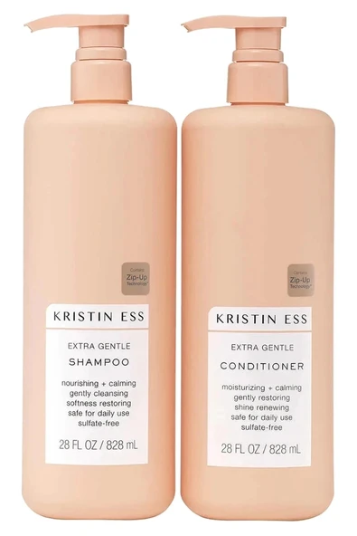 Kristin Ess Extra Gentle Şampuan ve Saç Kremi 2x828ML ürün görseli