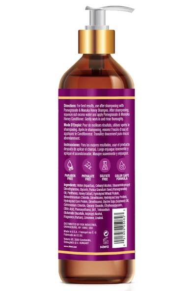 Difeel Pomegranate & Manuka Honey Sülfatsız Saç Kremi 1LT - Resim 2