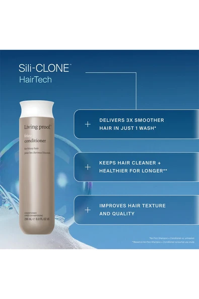 Living Proof Frizz Şampuan Elektriklenme Karşıtı Saç Kremi 236ML - Resim 2