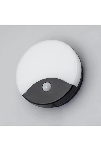 20 W Sensörlü Palermo Led Duvar Armatürü - Sarı Işık (4000K) -gri Kasa - Ct-7092 - Resim 3