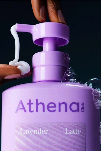 Athena Club Lavender Latte Duş Jeli 532ML - Resim 4