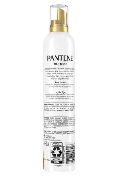 Pantene Pro-V Hacim ve Dolgunluk Sağlayan Saç Köpüğü 187GR - Resim 2