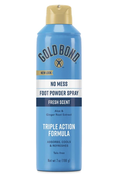 Gold Bond No Mess Fresh Scent Ayak Spreyi 198GR ürün görseli 1