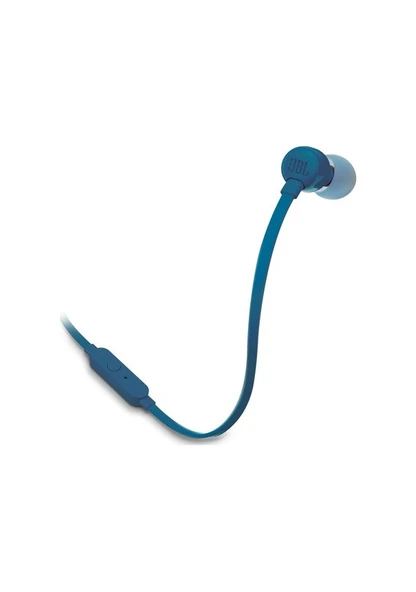 JBL T160 Mikrofonlu Kulak İçi Kulaklık Mavi - Resim 2