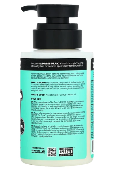 The Doux Fast Forward Isıya Karşı Koruyucu Saç Kremi 236.5ML - Resim 2