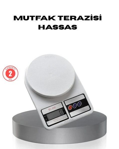 Hassas Dijital Mutfak Tartısı – 1g Doğruluk, LCD Ekran, Otomatik Kapanma ürün görseli