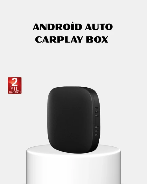 Android Auto Kablosuz Dönüştürücü Hızlı Eşleşme ve Sesli Asistan Destekli ürün görseli