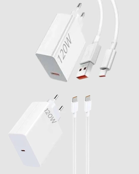 Turbo 120W Hızlı Şarj Cihazı – Kısa Devre ve Akım Koruma Özellikli - Resim 2