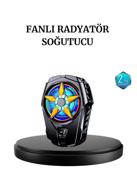 Şarj Edilebilir Telefon Soğutucu Fan – Taşınabilir, Sessiz ve Güçlü Oyun Soğutucusu ürün görseli 1