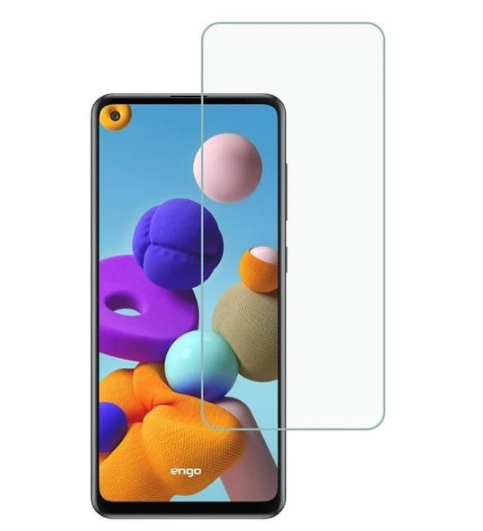 TNX EslifeTech26 Samsung Galaxy A21S Uyumlu Temperli Cam Ekran Koruyucu ürün görseli 1