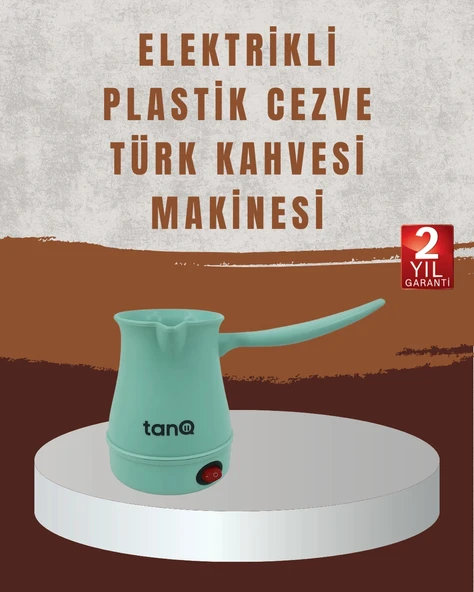 Işıklı Açma Kapama Anahtarlı Elektrikli Kahve Cezvesi ürün görseli