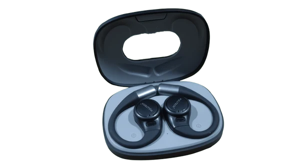 FULLTECH 300H ANC ENC OWS Open Air Kablosuz Kulaklık Gürültü Engelleme, 300 Saat Pil, Dual Mikrofon, Ergonomik Kulak Kancası Tasarı - Resim 2