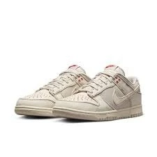 Dunk Low SE Sashiko Light Orewood Brown - Resim 4