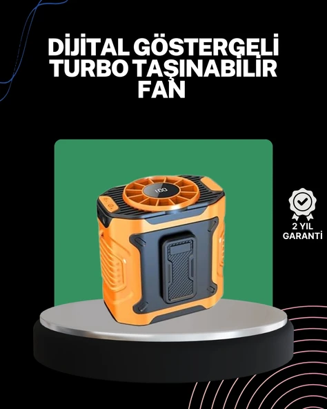 USB Şarjlı Kompakt El ve Boyun Fanı Çok Fonksiyonlu ürün görseli 1