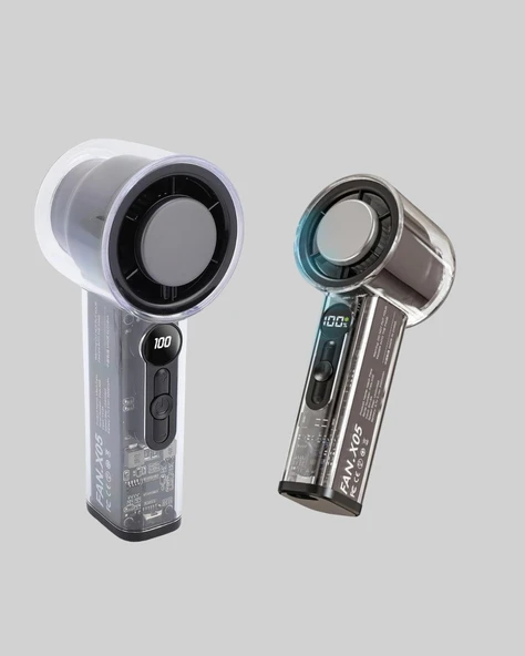 Ultra Sessiz USB Şarjlı Fan | Taşınabilir ve Hafif Tasarım - Resim 4