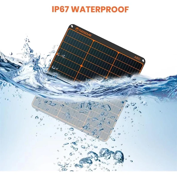 Flexsolar A60 Taşınabilir Güneş Paneli 60w - Resim 2