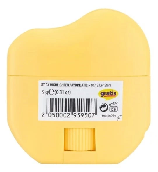 Beaulis Fun Hot Cheek Highlighter 917 Silver Stone - Resim 3