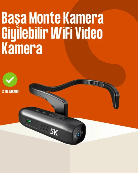 WiFi Bağlantılı Geniş Açılı Spor Kamerası ürün görseli