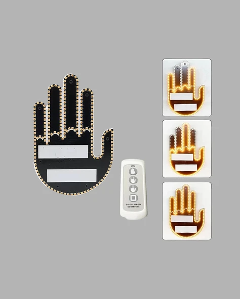 Kompakt Tasarımlı LED Jest Işığı – Selam ve Teşekkür Modları - Resim 4