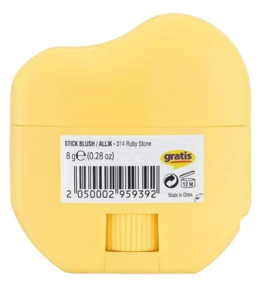 Beaulis Fun Hot Cheek Allık 314 Ruby Stone - Resim 3