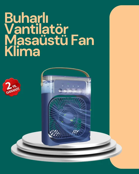 Modern Tasarımlı Kompakt ve Güçlü Hava Üfleyen Fan ürün görseli 1