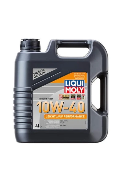 Liqui Moly Leichtlauf Performance 10W-40 4 lt Motor Yağı ürün görseli