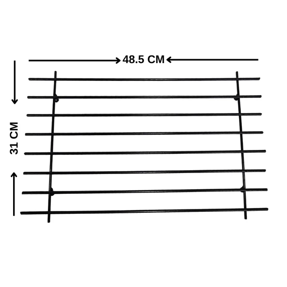 TEKMARKED ÇOK AMAÇLI ISIYA DAYANIKLI METAL TENCERE, TAVA, FIRIN TEPSİSİ VE ÇAYDANLIK ALTLIĞI (NİHALE) (48.5x31 cm) - 2