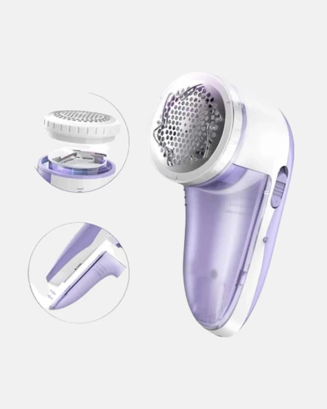 Taşınabilir Şarjlı Tiftik Toplayıcı – Çıkarılabilir Hazneli, Anti-Statik Fırçalı - Resim 2