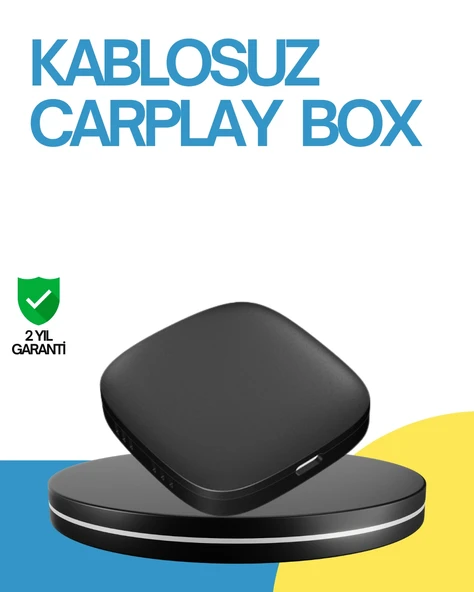 Kablosuz CarPlay ve Android Auto Dönüştürücü Adaptör ürün görseli