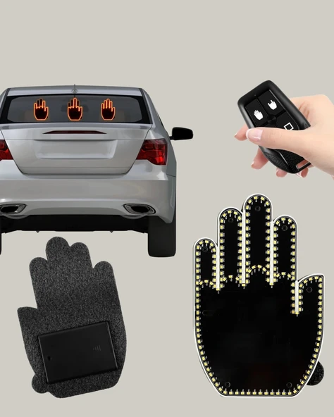 Uzaktan Kumandalı LED El Park Uyarı Cihazı 2025 Model A Kalite - Resim 5