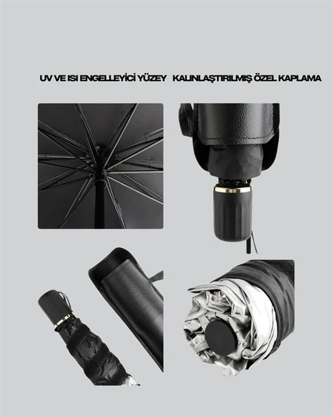 Kalın Kumaşlı Ön Cam Güneşliği – Solmaz, Deforme Olmaz, Uzun Ömürlü - Resim 5