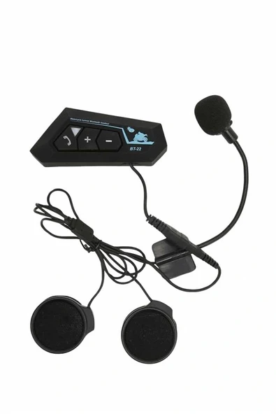 Intercom Bluetooth Kask Kulaklık Motosiklet Kulaklık 5.0 Bluetooth - Resim 4