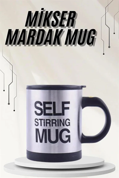 Karıştırıcı Özellikli Mikser Kupa Bardak Termos Bardak - Resim 2