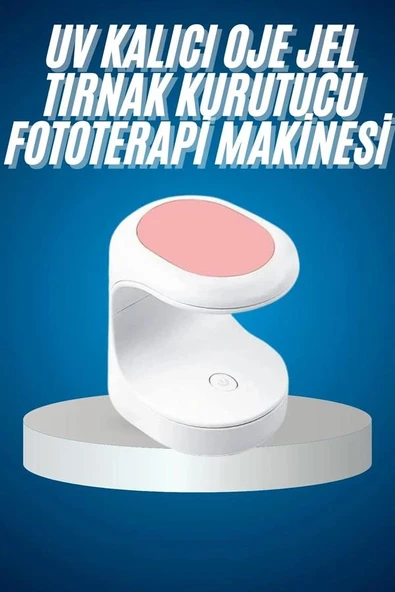 Kalıcı Oje Kurutucu UV Led Teknolojisi Taşınabilir Mini Tırnak Kurutucu - Resim 2