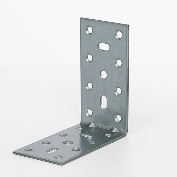 Mobilya Eşya Dolap Duvara Sabitleme Köşebent Bağlantı Aparatı (50 ADET) L Demiri Gönye 40x80x80 Mm ürün görseli