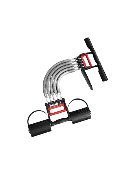 Ergonomik Tutma Yerli, Pedallı ve Ayarlanabilir Elastik Yaylı Spor Ekipmanı - Resim 4