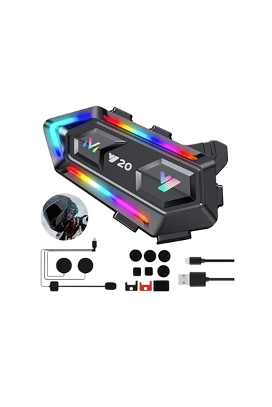 Blic İNTERCOM Y20 IPX6 FONKSİYONU BLİC SESLİ KOMUT ÖZELLİKLİ A+KALİTE - Resim 2