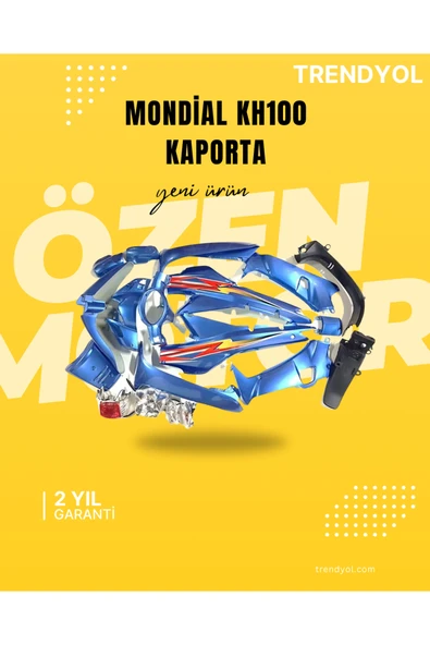 İthal Mondial Kh100 Kaporta Seti Far Stop Dahil 500923646 ürün görseli