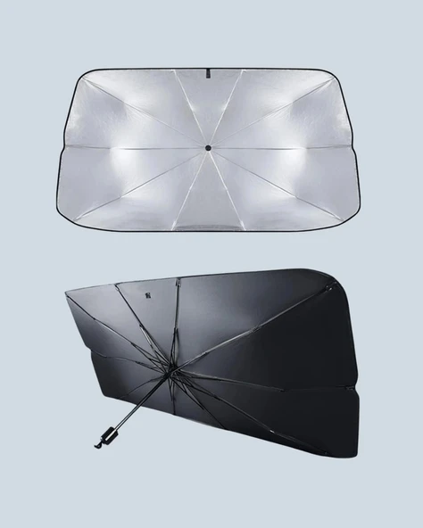 Citroen C-Elysee, Fiat Albea, Renault Thalia, Hyundai Accent Era, Ford Fusion Uyumlu Oto Şemsiye - Resim 3