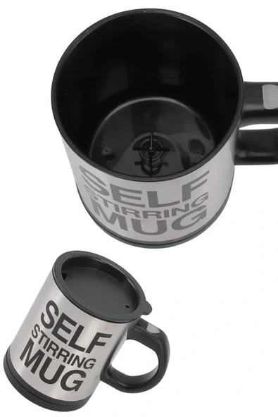 Karıştırıcı Özellikli Mikser Kupa Bardak Kompakt Taşınabilir Mug ürün görseli 1