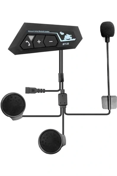 Yeni Nesil Dinleme Ve Konuşma Özellikli Intercom Kask Kulaklığı 5.0 Bluetooth - Resim 3