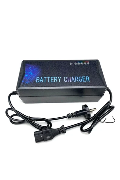 monero Elektrikli Bisiklet Şarj Aleti 72v-20-24 Amper 6 Akülü Modellere Uyumlu Dijital Göstergeli ürün görseli