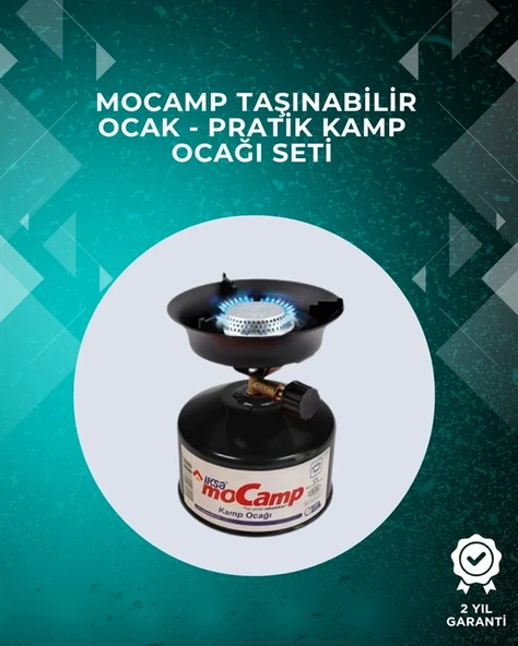 220 gr Gaz Tüpüyle 4 Saat Yanabilen Verimli Kamp Ocağı ürün görseli