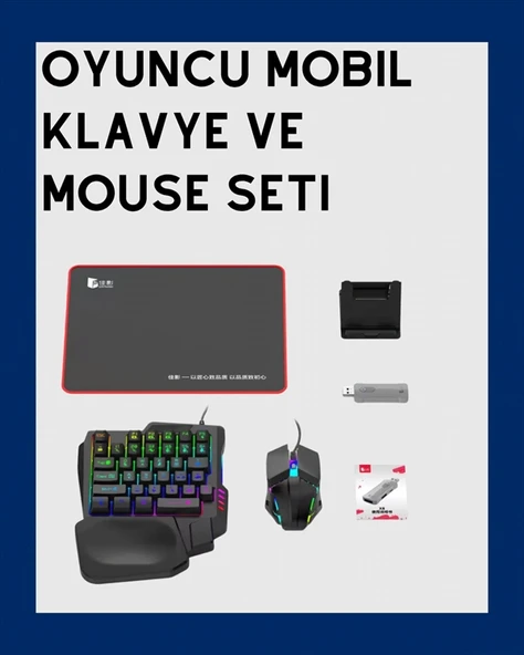 Kablosuz Mobil Oyun Kiti – 5 Parça Tam Set - Resim 2