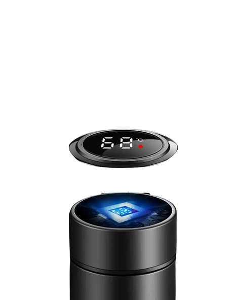 Yüksek Isı Korumasına Sahip Taşınabilir Çelik Termos - Resim 4