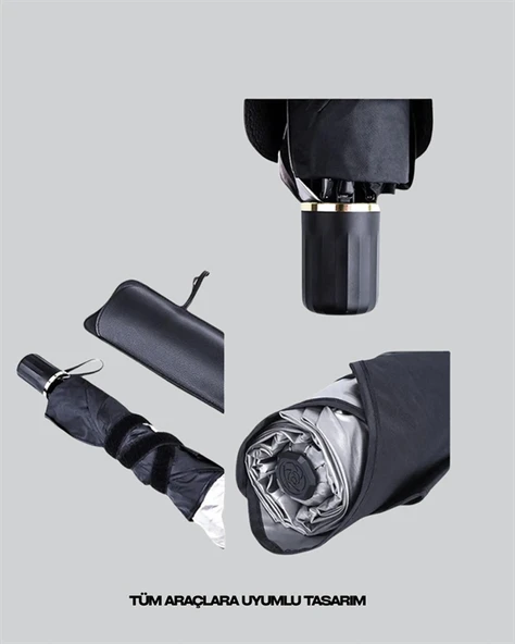 Kalın Kumaşlı Ön Cam Güneşliği – Solmaz, Deforme Olmaz, Uzun Ömürlü - Resim 3